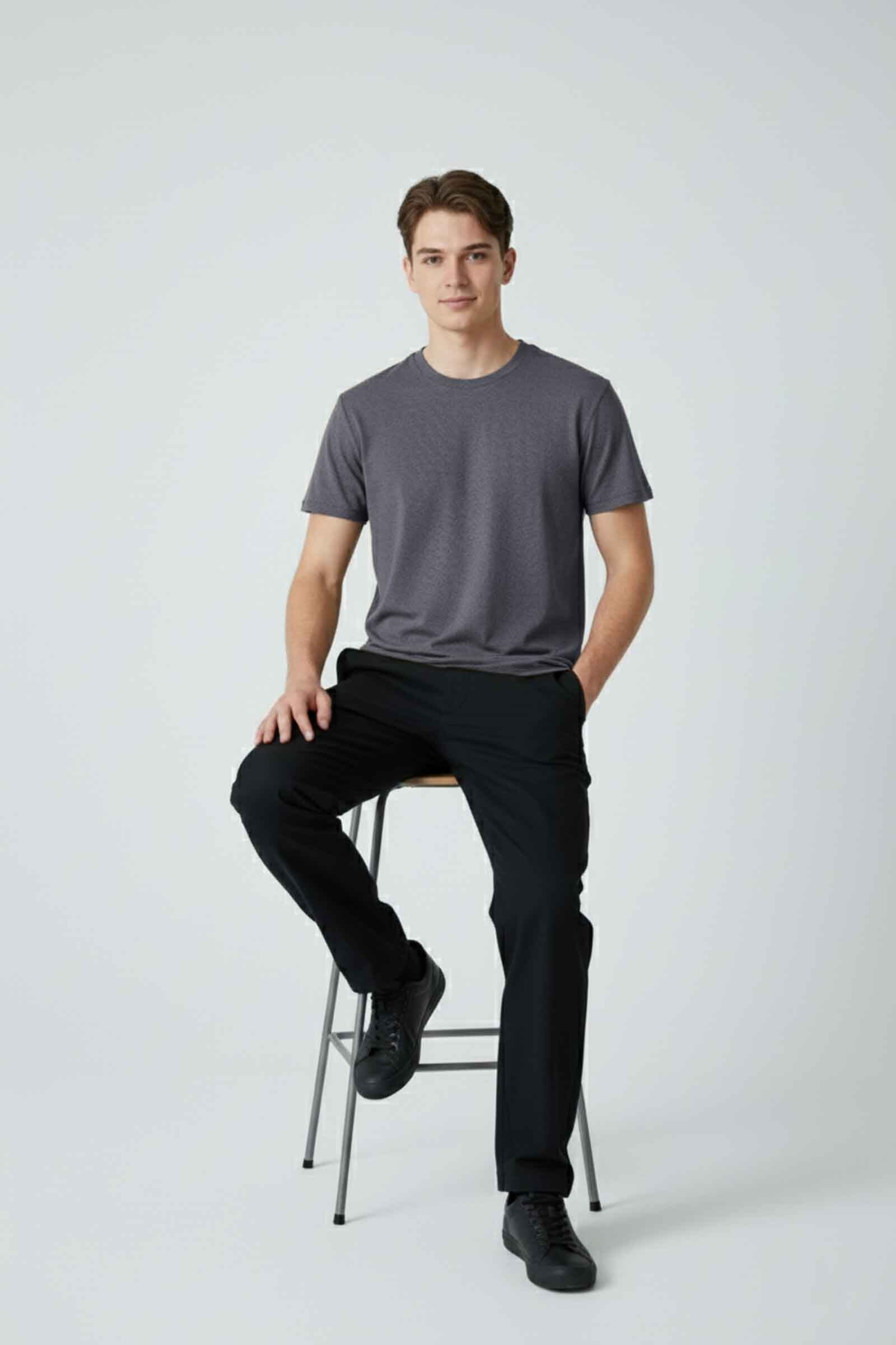 Polo Republica Men's Mesh Activewear Tee Shirt