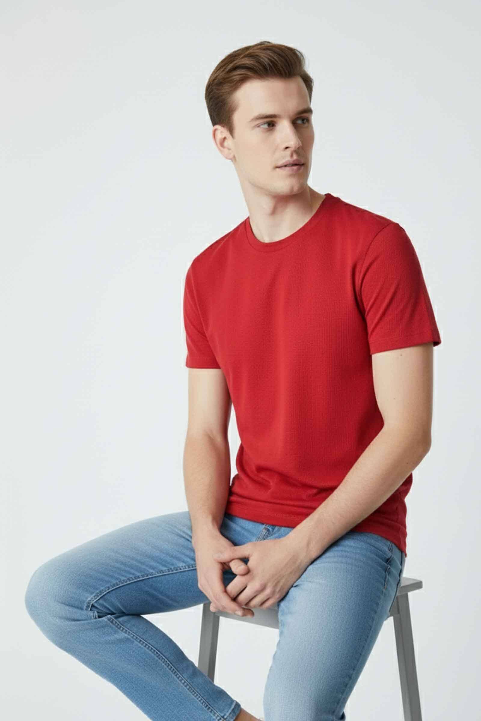 Polo Republica Men's Mesh Activewear Tee Shirt