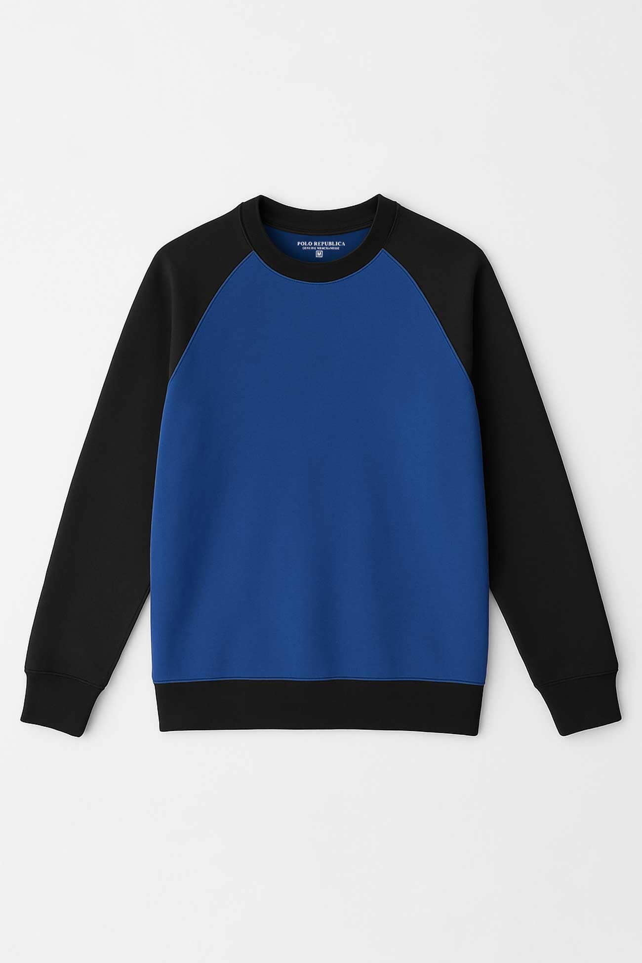 Polo Republica Men's Raglan Sleeve Fleece Minor Fault Sweat Shirt