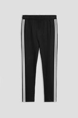 Men's Contrast Panel Striped Trousers