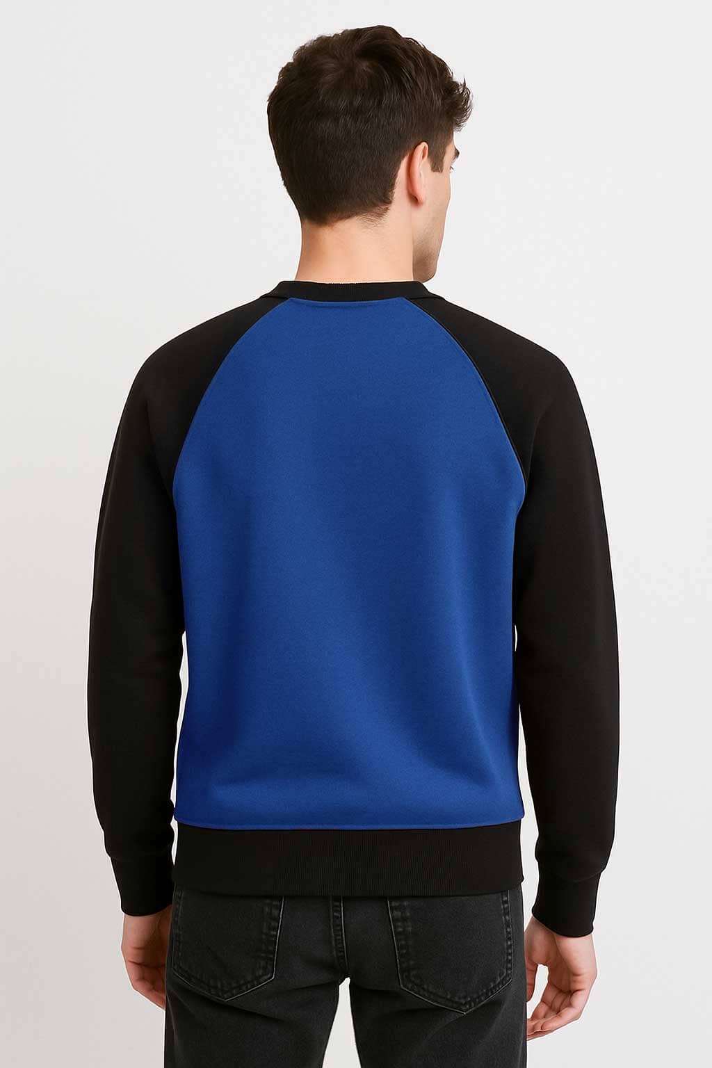 Polo Republica Men's Raglan Sleeve Fleece Minor Fault Sweat Shirt