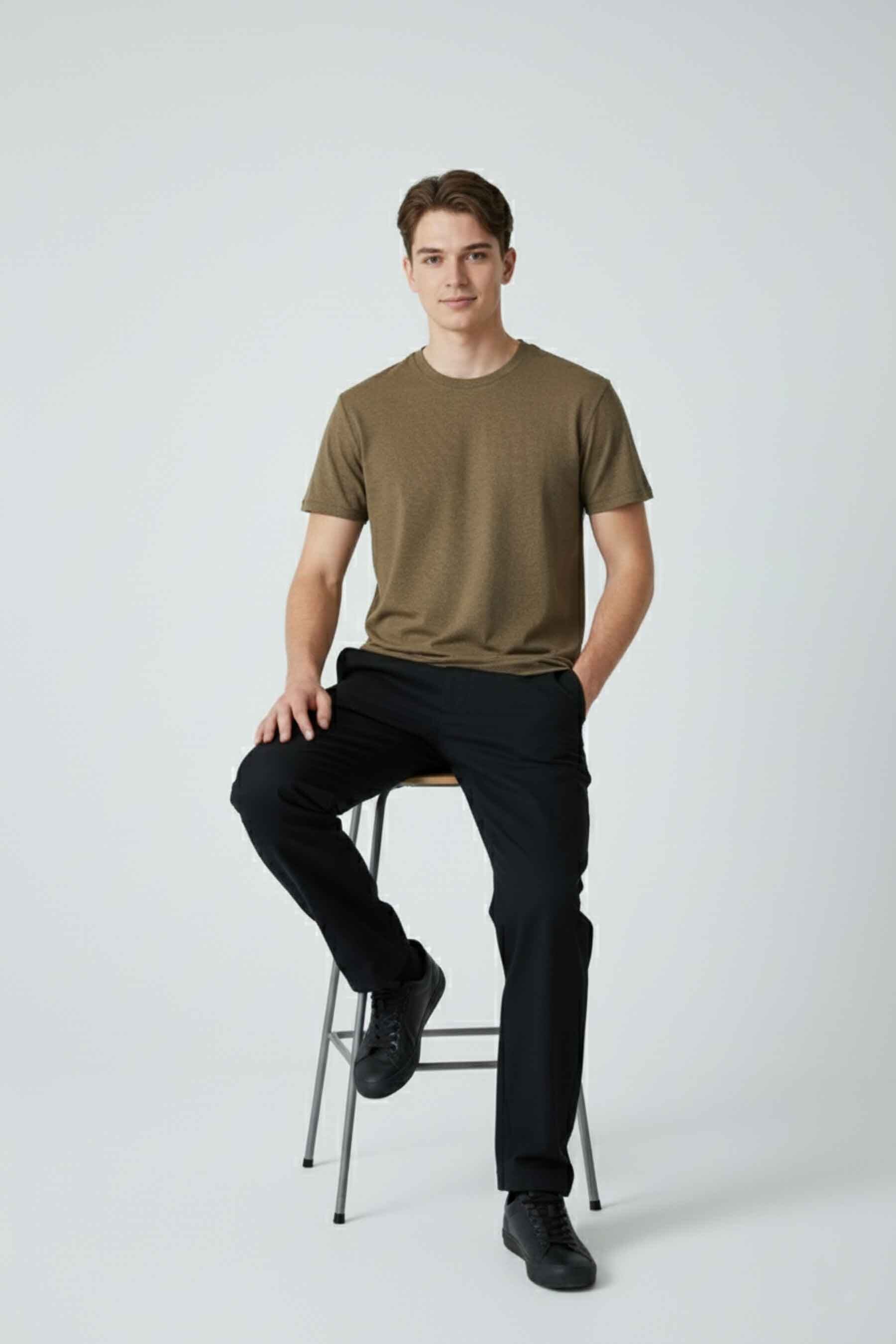 Polo Republica Men's Mesh Activewear Tee Shirt