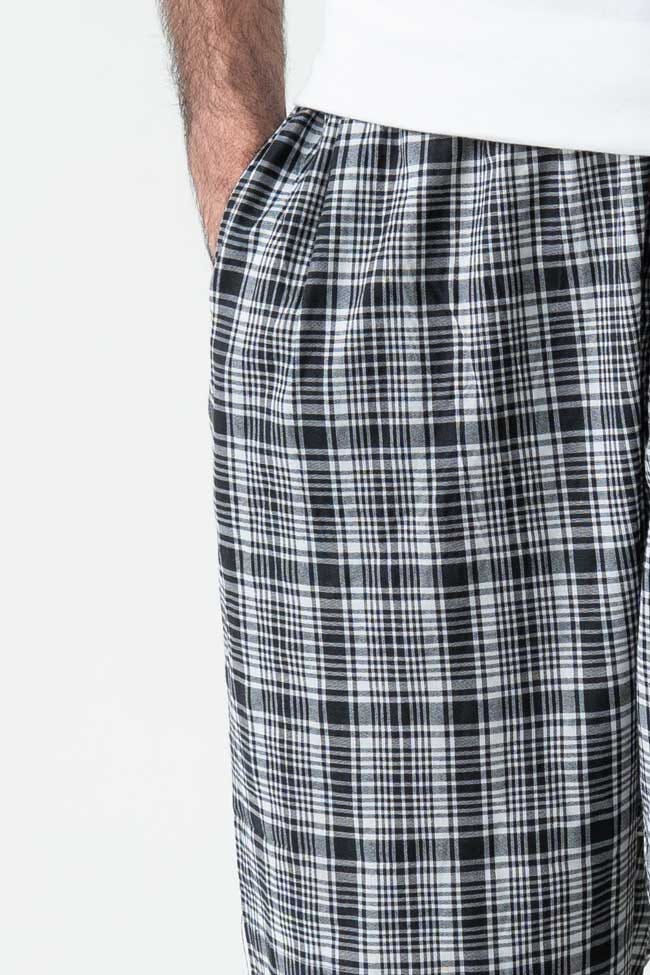 Men's Plaid Loungewear Trousers