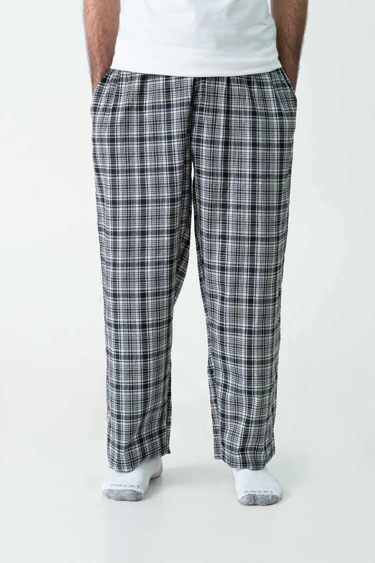 Men's Plaid Loungewear Trousers