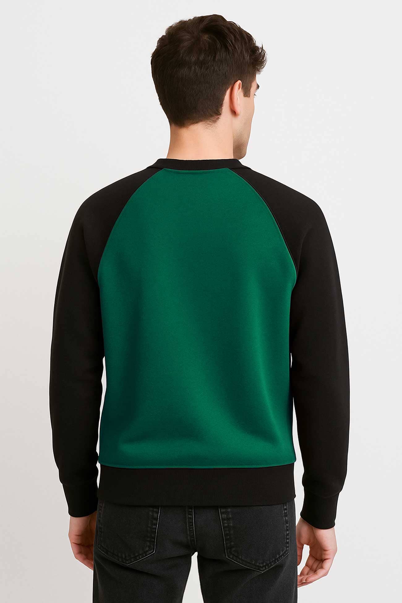 Polo Republica Men's Raglan Sleeve Fleece Minor Fault Sweat Shirt