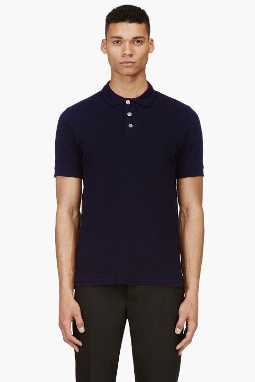 Men's Trend Short Sleeve Minor Fault Polo Shirt